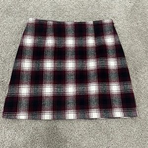 Plaid skirt